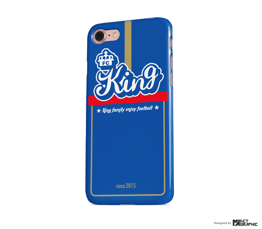 Fc King ステッカー Iphoneケース デザインでブランド力を高める Mk Act Graphic